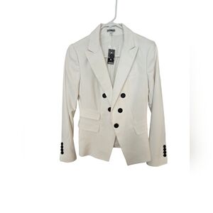 EXPRESS button up dress blazer. Women's size 0 color white
